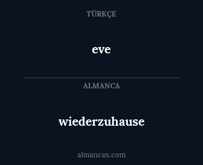 eve - wiederzuhause