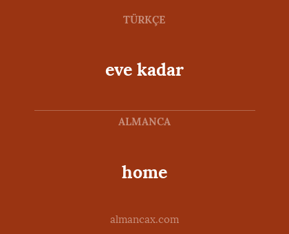 home - eve kadar