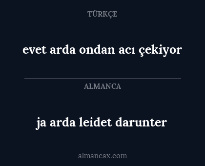 ja arda leidet darunter - evet arda ondan acı çekiyor