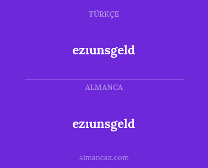 ezıunsgeld - ezıunsgeld