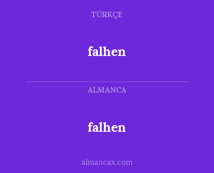 falhen - falhen