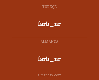 farb_nr - farb_nr