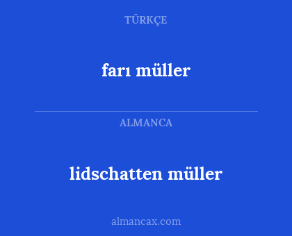 farı müller - lidschatten müller