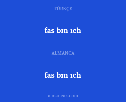 fas bın ıch - fas bın ıch