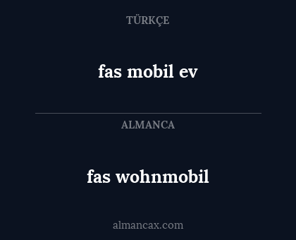 fas mobil ev - fas wohnmobil