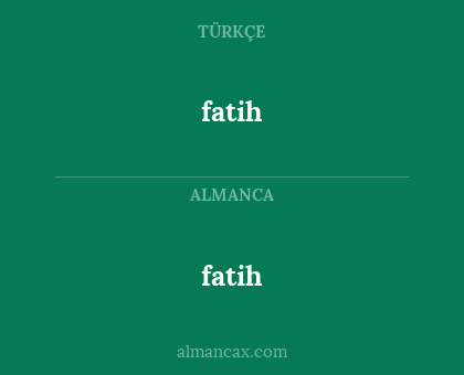 fatih - fatih