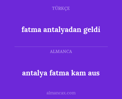 fatma antalyadan geldi - antalya fatma kam aus