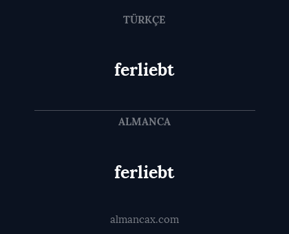ferliebt - ferliebt
