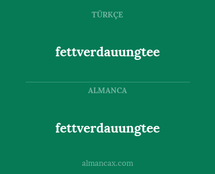 fettverdauungtee - fettverdauungtee