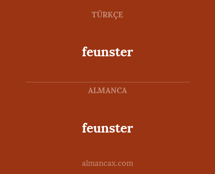 feunster - feunster