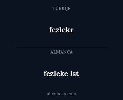 fezleke ist - fezlekr