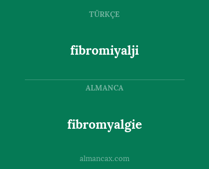 fibromyalgie - fibromiyalji