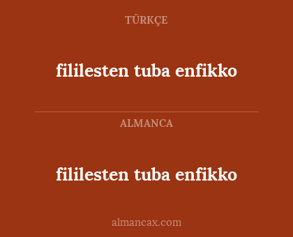 fililesten tuba enfikko - fililesten tuba enfikko