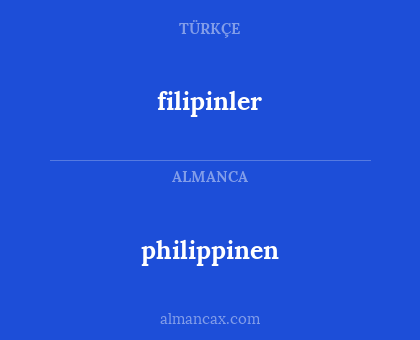philippinen - filipinler