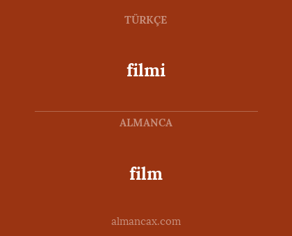 filmi - film