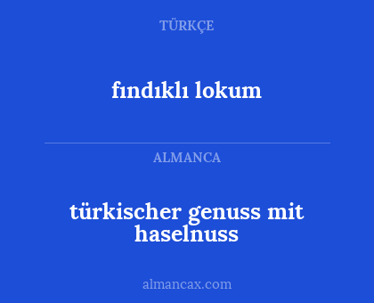 fındıklı lokum - türkischer genuss mit haselnuss
