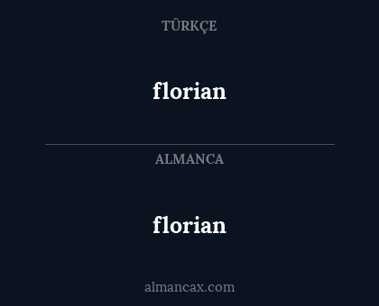 florian - florian