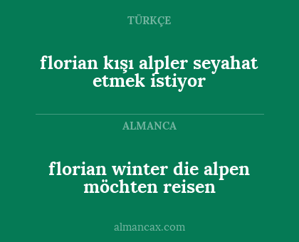 florian kışı alpler seyahat etmek istiyor - florian winter die alpen möchten reisen