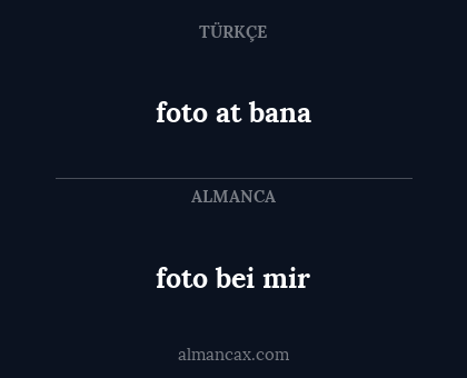 foto bei mir - foto  at  bana