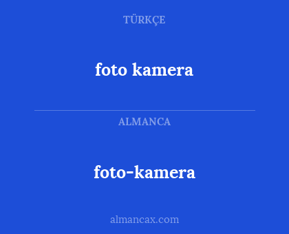 foto kamera - foto-kamera