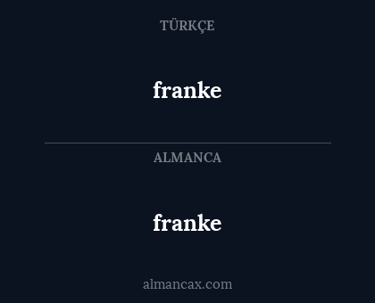 franke - franke