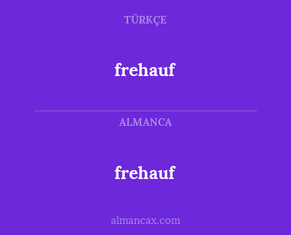 frehauf - frehauf