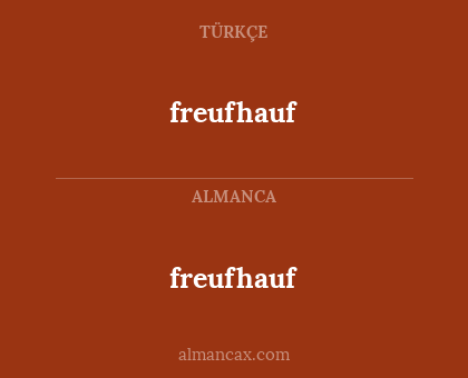 freufhauf - freufhauf