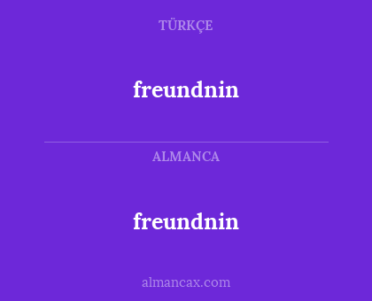 freundnin - freundnin