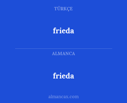 frieda - frieda