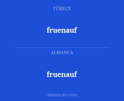 fruenauf - fruenauf