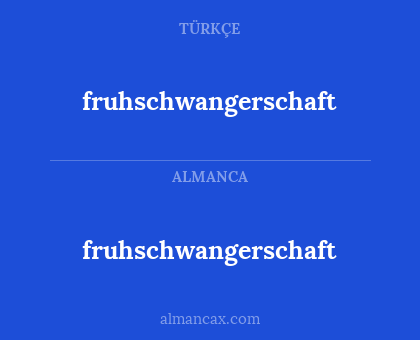 fruhschwangerschaft - fruhschwangerschaft