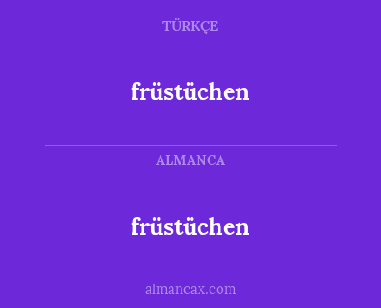 früstüchen - früstüchen