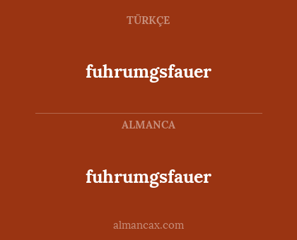 fuhrumgsfauer - fuhrumgsfauer