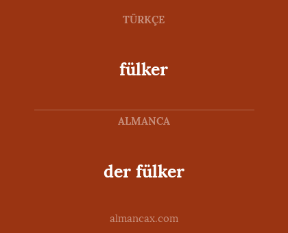 der fülker - fülker