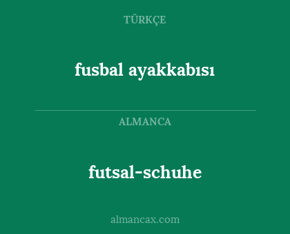 fusbal ayakkabısı - futsal-schuhe