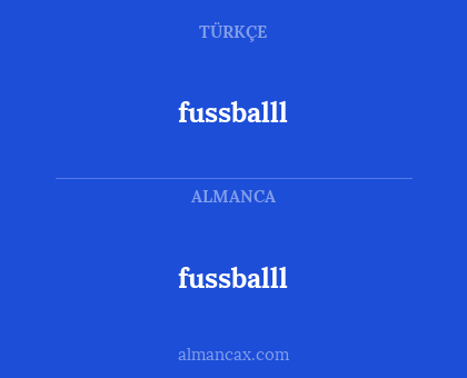 fussballl - fussballl