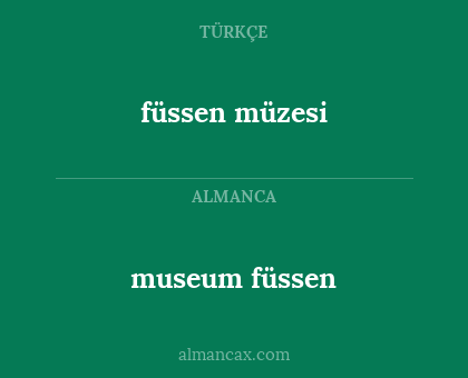 füssen müzesi - museum füssen