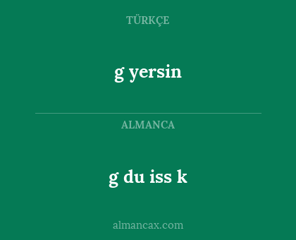 g yersin - g du iss k