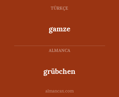 gamze - grübchen