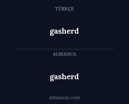 gasherd - gasherd