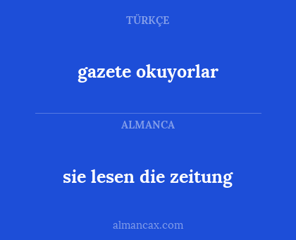 gazete okuyorlar - sie lesen die zeitung