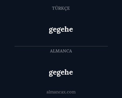 gegehe - gegehe