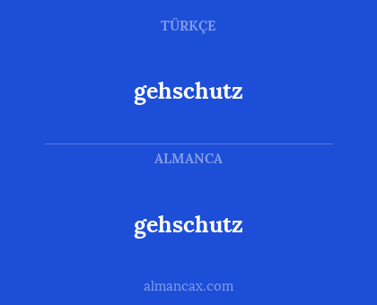 gehschutz - gehschutz