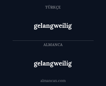 gelangweilig - gelangweilig