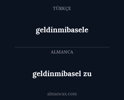 geldinmibasele - geldinmibasel zu