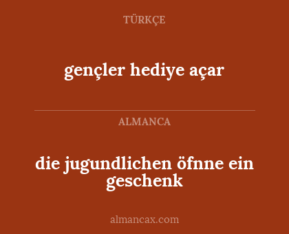 gençler hediye açar - die jugundlichen öfnne ein geschenk