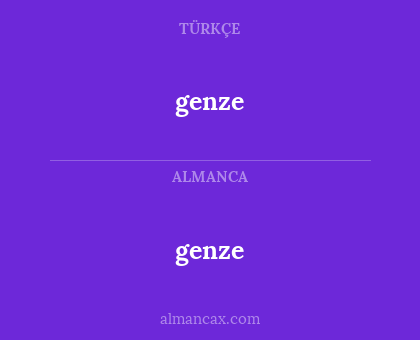 genze - genze