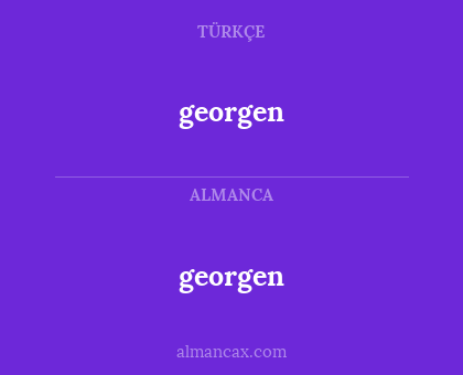 georgen - georgen