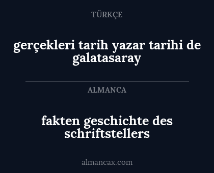 fakten geschichte des schriftstellers - gerçekleri tarih yazar tarihi de galatasaray