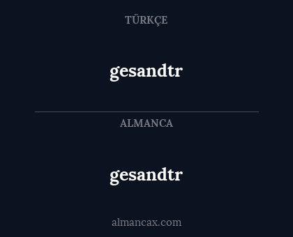 gesandtr - gesandtr
